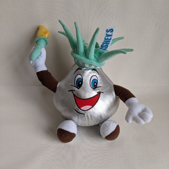 Hershey's Kisses Statue of Liberty Plush Toy NYC Times Square Souvenir Chocolate - Picture 7 of 7